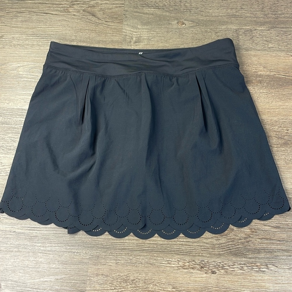 Kyodan Women’s Black Pickleball Tennis Skirt, size Medium